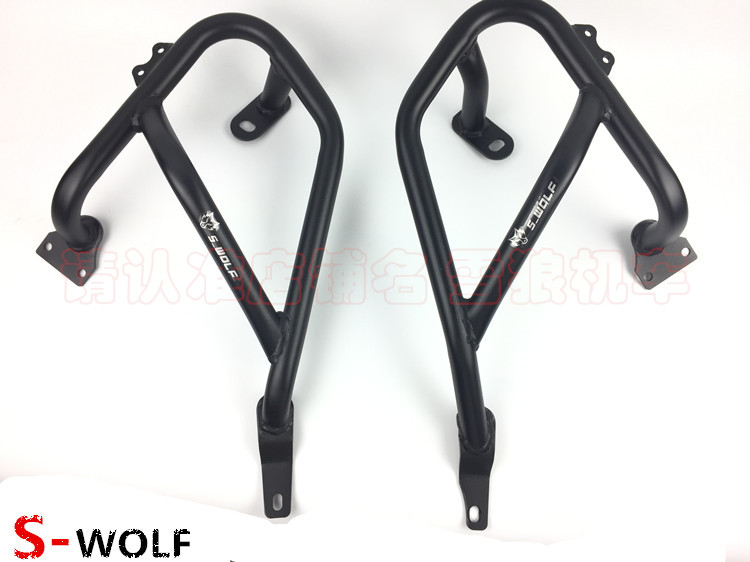 Kawasaki different beast VERSYS650 stainless steel bumper upper and lower bars Snow Wolf modification accessories S_WOLF