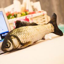 Creative simulation big fish plush toy doll Big sleeping pillow fish doll birthday gift Doll Girl