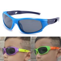 Children sun glasses boy polarized sunglasses Big Girl anti-ultraviolet glasses soft silicone 3-14 years old Cycling Bicycle