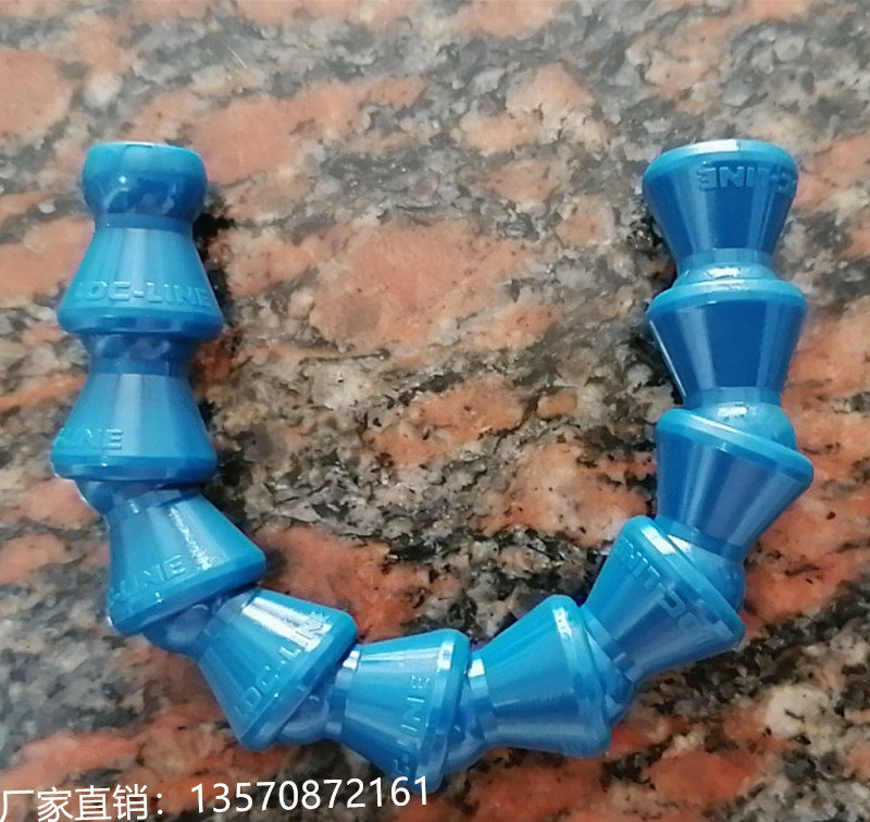 Hot selling CNC machine tool cooling pipe LOC-LINE fuel injection pipe 2 points spark machine bamboo hose 1 piece 146mm