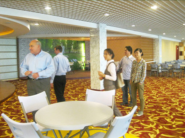 Gia cố bàn ăn nhỏ tròn bàn ăn đơn giản nhà nhỏ căn hộ bàn ăn tròn ngoài trời bàn di động bàn đàm phán - Bàn bàn học cho trẻ