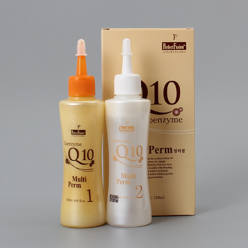 Korea imported BVLGARI Q10 perm water Emulsion perm agent multi-functional low temperature perm water 120ml