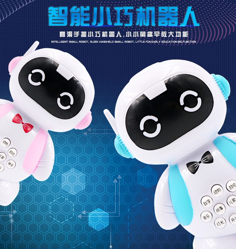 Trẻ em robot thông minh đồ chơi giáo dục sớm 0-3-6-9 tuổi giác ngộ mũm mĩm điều khiển từ xa máy nam xe hot wheels
