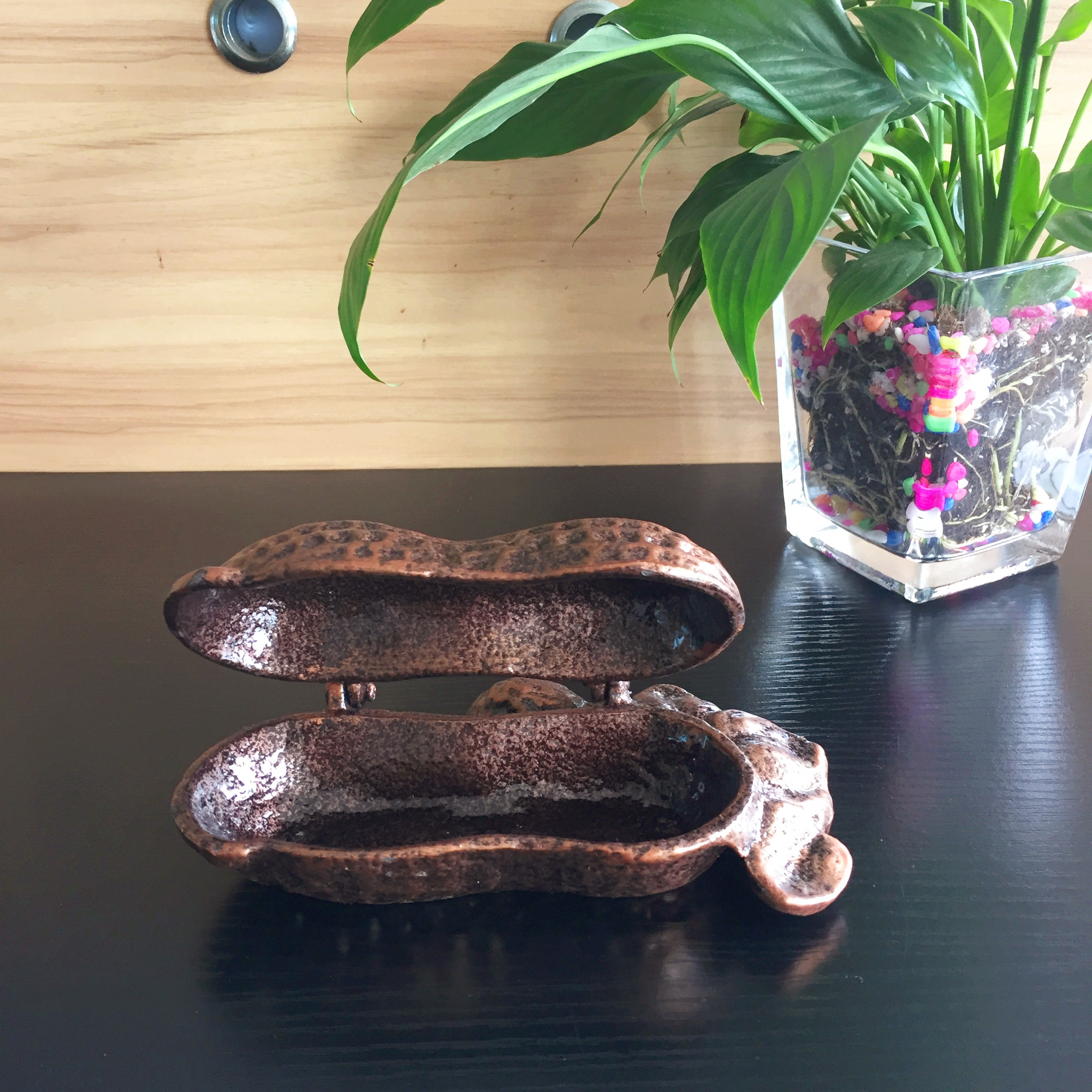 Metal Antiquity Southern Cast Iron Hanging Swing Fittings Door Bell Ring Windbell Decoration Iron Peanut Circuit Circuit