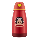 Детский стакан из нержавеющей стали, портативная переносная трубочка со стаканом для школьников для детского сада