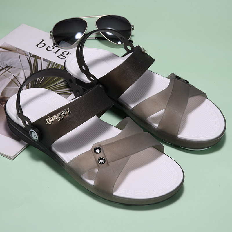 Sandals Men 2022 new fashion beach shoes men wear two - use sandals in summer indoor and outdoor sandals