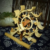 Bamboo products crafts creative ornaments characteristic agricultural tools model home decorations ornaments