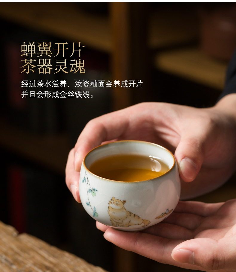 Jingdezhen Japanese your up kung fu tea pot set a small set of contracted and I home sitting room of a complete set of office