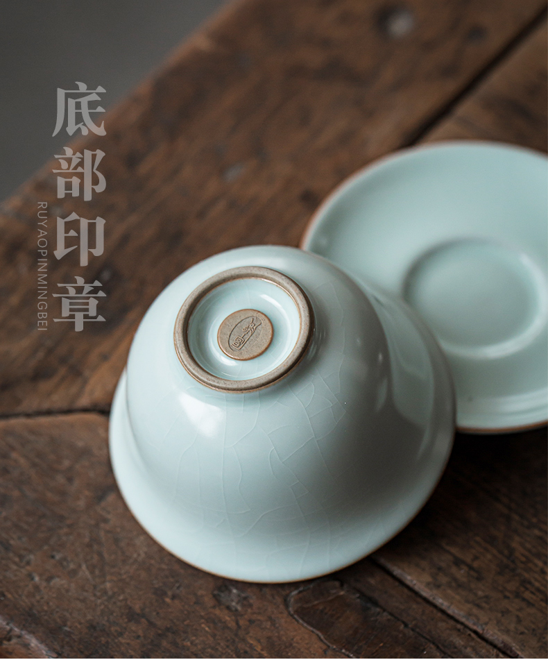 Your up tureen tea cups large household single jingdezhen only three CPU use manual celadon ceramic tea sets