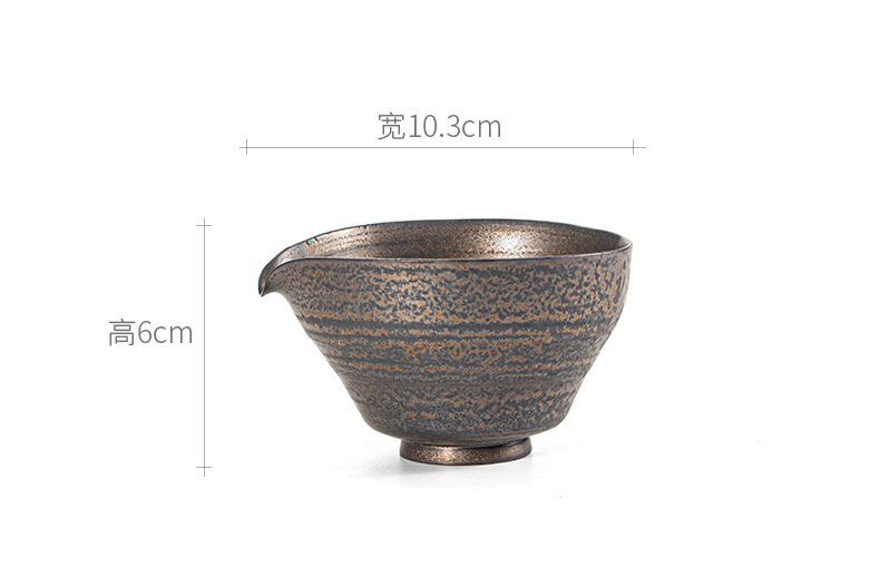 Jingdezhen checking fine gold glaze ceramic fair zen cup size and a cup of tea sea kung fu tea tea set points