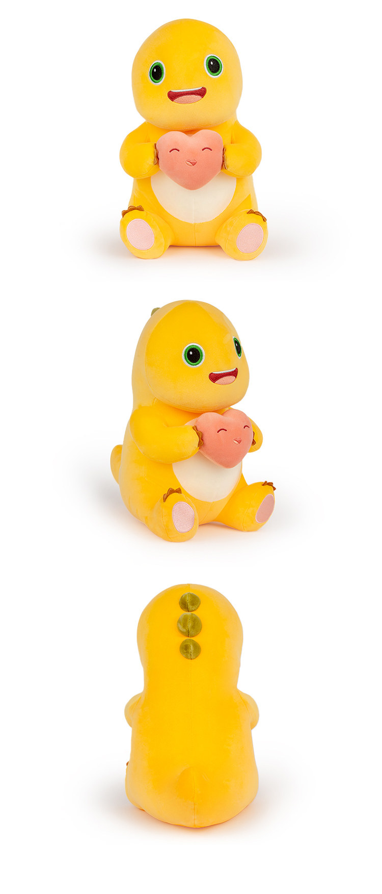 Мягкая игрушка 正版奶龙抱着玫瑰花毛绒玩具爱心公仔抱枕可爱玩偶布娃娃生日礼物 Good is not