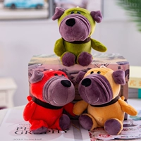 Тибетская зеленая сидящая песчаная собака Зити