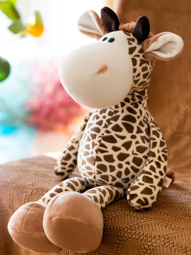 Милая плюшевая игрушка, подушка для сна, тряпичная кукла, жираф