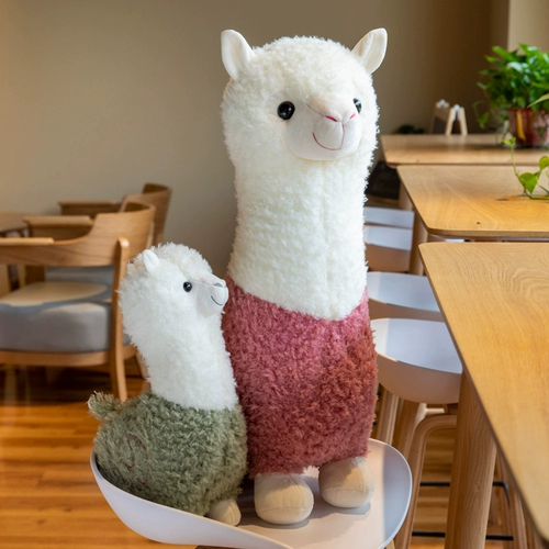 Плюшевая игрушка, милая альпака, подушка для сна, детская тряпичная кукла для мальчиков и девочек, подарок на день рождения