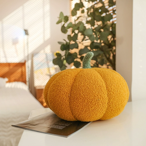 Nordic ins ind wind милый тыквенная подушка плюшевые творческая гостиная диван диван Женский прикроватный цветок наклонный стул подушек