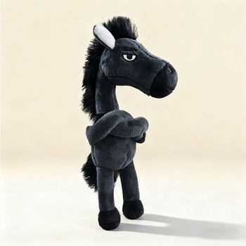 Cool and super cool dark horse pendant doll plush toy