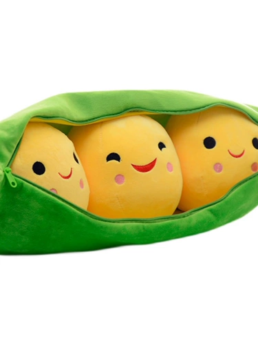 Милая гороховая подушка, плюшевая кукла, игрушка, подарок на день рождения