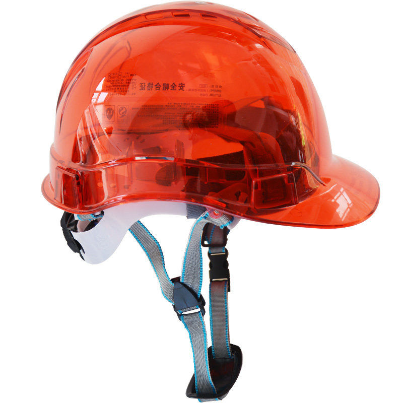 Patent product new transparent safety helmet anti smashing and pressure resistant visible constructi