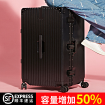 Aluminum Frame Luggage Ultra Large Capacity 32 Sturdy Durable Thick 28 Women Travel Password Trolley Luggage Student