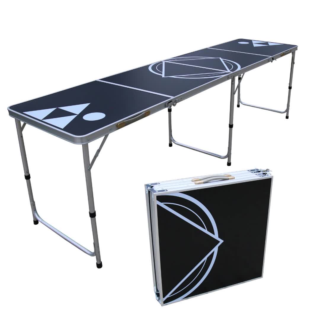 Beerpong Game Table Party Design Bierpong Table Outdoor Folding 8ft