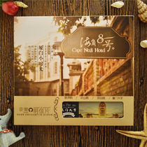 (Meet Xiamen) 30 Xiamen University Gulangyu Ten-in-One Scenic Spot Music Postcards with Map