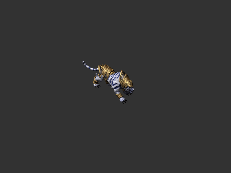怪物素材怪物素材0002(白虎)