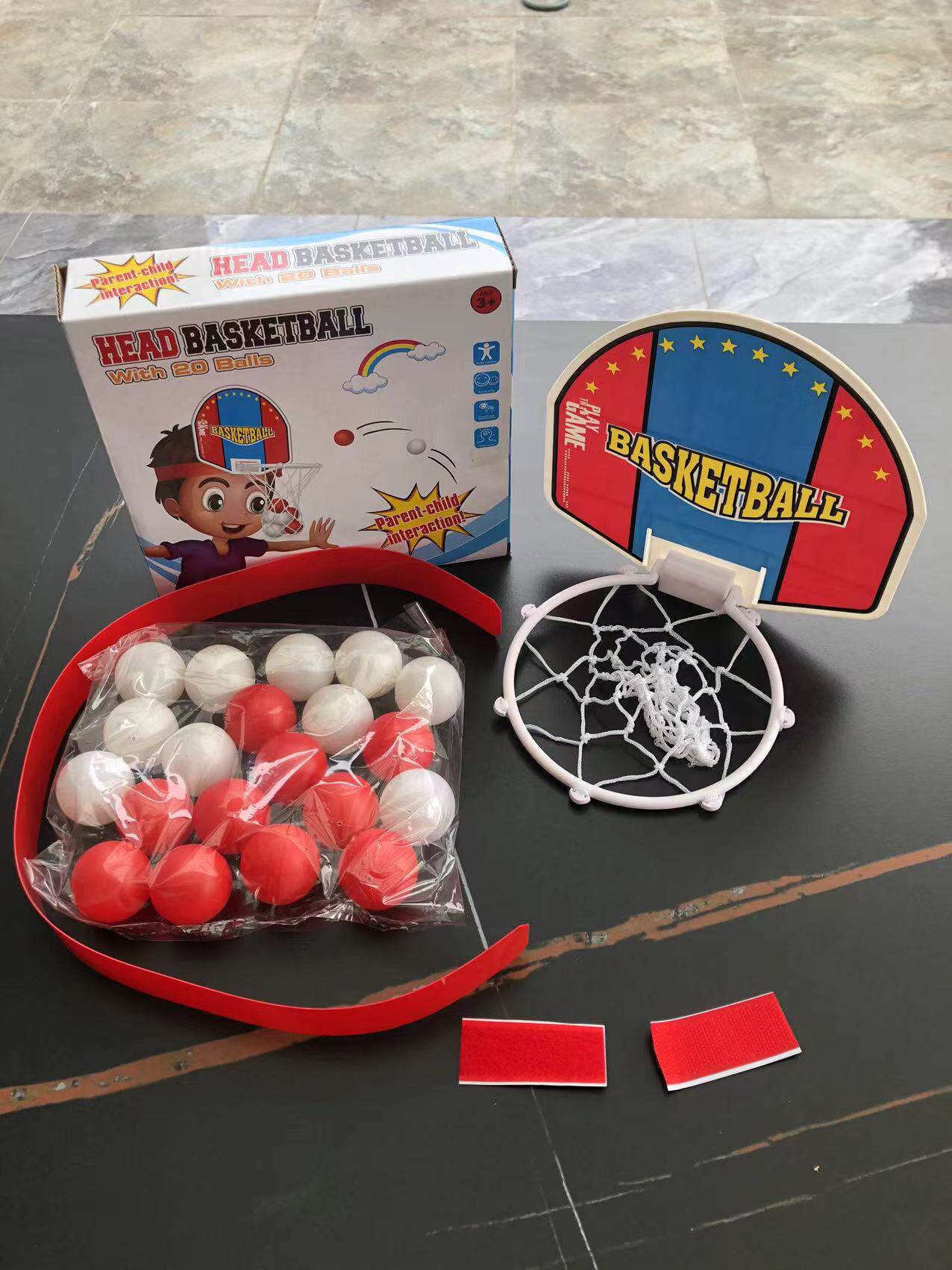 Роман ребенок головы пластик баскетбол доска творческий в корзину игрушка комнатный отцовство игра физическая культура статьи 无品牌/无注册商标 