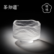 Tea cup Qingliu cup Ancient glass master cup Single cup Kung Fu Tea cup Single master tea cup Tea cup