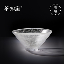 Tea cup Liuli hat cup Master cup Kung Fu Tea cup Single cup Individual cup Liuli Cup hat tea cup