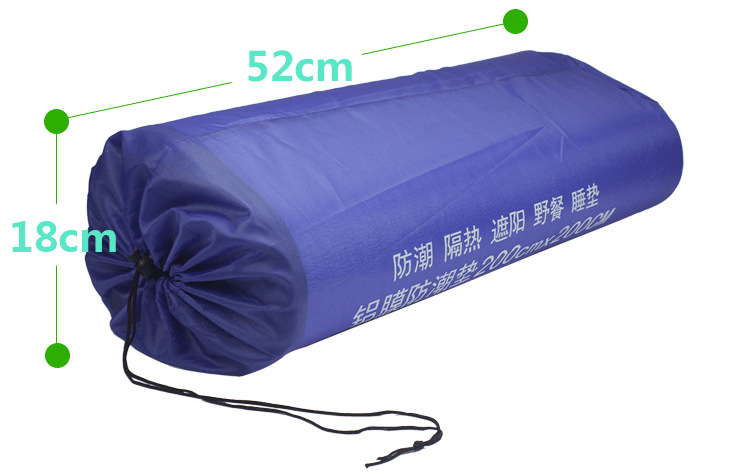 Ngoài trời nhôm phim mat đơn ngủ mat mat dã ngoại mat thảm bãi biển mat leo núi cắm trại lều di động - Thảm chống ẩm / Mat / Gối khăn trải picnic