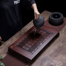 National Color Tianxiang Bamboo Tea Tray Home Made of Bamboo Solid Wood Tea Sea Tea Terrace Tea Tosheng Water Storage Size Number tray