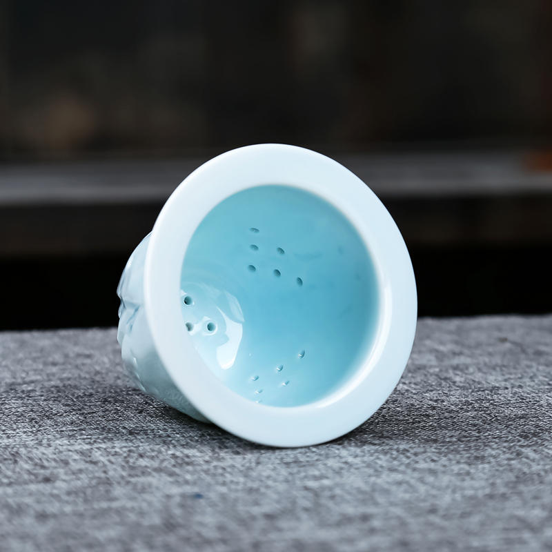 Cup glass keller Cup office in glass ceramic filter Cup home tea tea