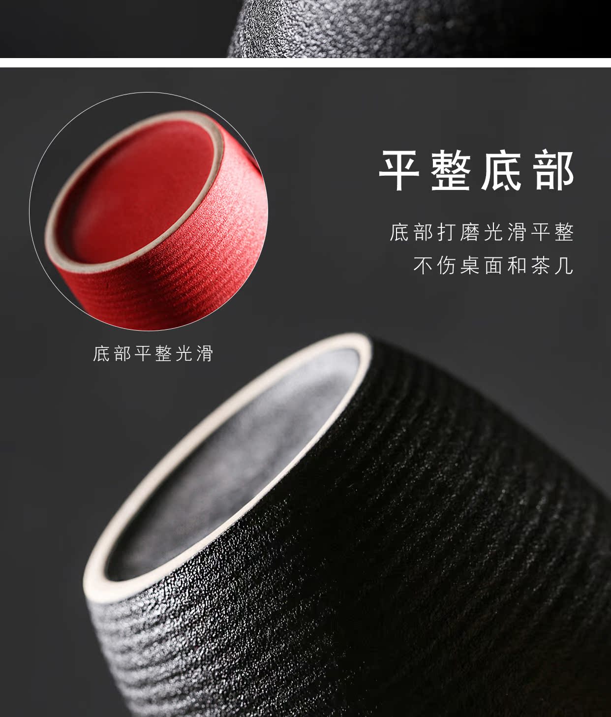 With cover cup of black tea to separate the large capacity office mugs Chinese style household personal filtering cup