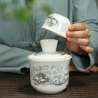 Rượu vang mát nồi lẩu rượu vang ly rượu sake ấm rượu vang hộ gia đình rượu vang vàng đặt hai ly rượu pha lê