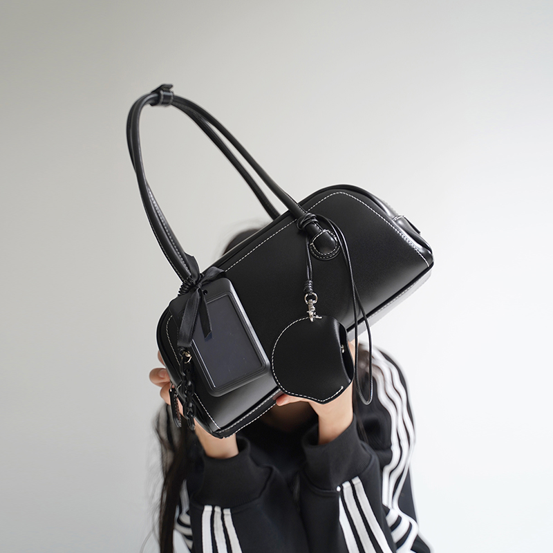 ホワイト ZIPAA What You See, What You Get シリーズ ヒッチコック風 渡り鳥 ボストン アンダーアームバッグ ショルダーバッグ 女性用