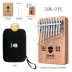Đôi lớp 20 giai điệu ngón tay cái hạt giống veneer đầy đủ veneer kalimba ngón tay đàn piano kalimba người mới bắt đầu nhập cụ - Nhạc cụ phương Tây đàn guitar morris Nhạc cụ phương Tây