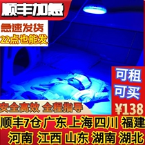 Upgrade household blue light jaundice basket light newborn to drop out of the jaundice detector Blue Light Machine Rental