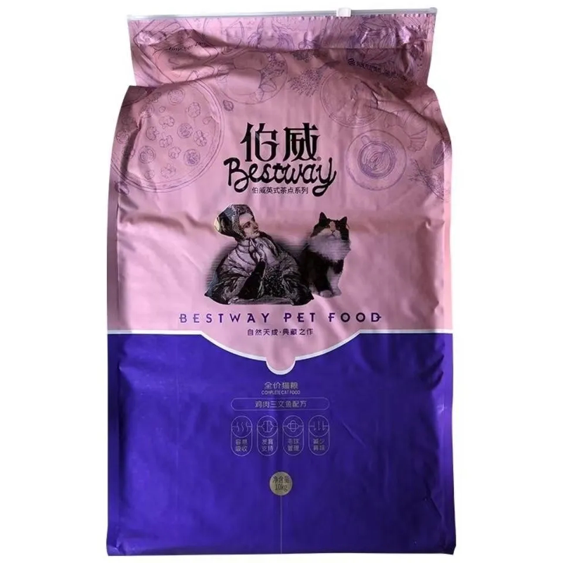 Berway Cat Food 10kg Universal Blue Cat British Shorthair Fattening Hair Gills Adult Cats and Kittens Natural Cat Food Beautiful Hair Removal Ball
