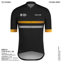 TOSO STEP Summer Color Spelling Short Sleeves Riding Wear Wear Wear Wheat Reheating Road Bicycle Upper Men and Women