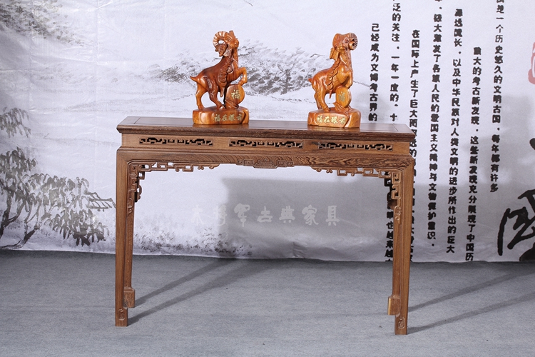 Cánh gà gỗ Overord trường hợp đồ nội thất gỗ gụ gỗ rắn phong cách Trung Quốc trường hợp gỗ trường hợp bàn cổ bảng cho bảng điều khiển bảng - Bàn / Bàn bàn gỗ hiện đại