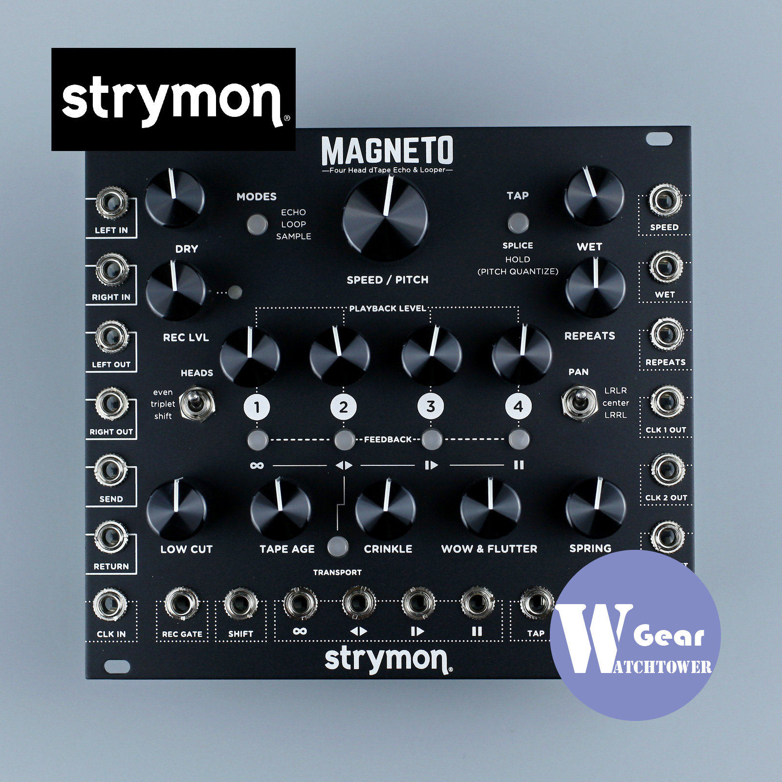 Line goods Strymon Magnetto fever US production time-lapse Looper Electric Guitar Synthesizer Effectors