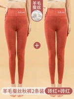 (Кирпичный красный+кирпичный красный) шелк кашемиро