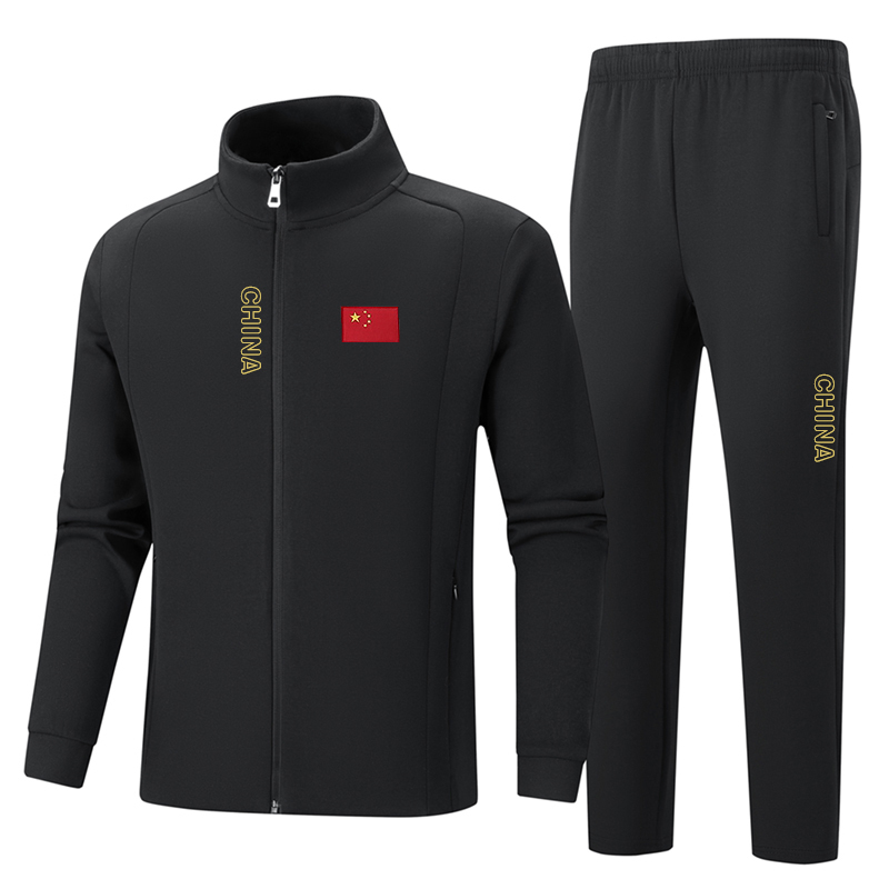 Spring and Autumn Long-Sleeved Chinese Team Sportswear Outdoor Men's and Women's Running National Team Suit Coach Team Training Suit Jacket Spring and Autumn Long-Sleeved Chinese Team Sportswear Outdoor Men's and Women's Running National Team Suit Coach Team Training Suit Jacket