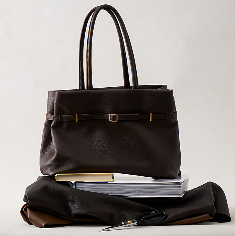Jiyin Kiin Eleven N11 British Imported Deerskin Commuter Bag