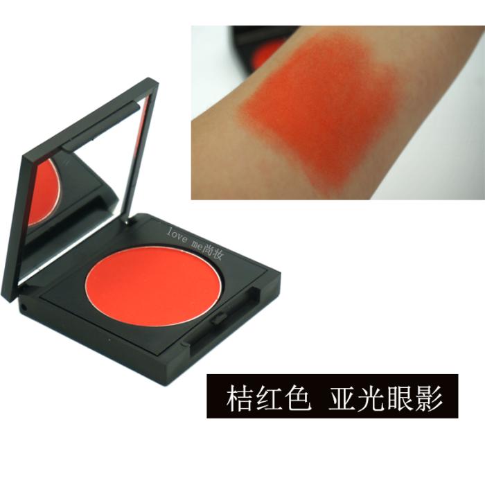 Orange Eyeshadow Matte Monochrom Bưởi Trang điểm Orange Light Orange Ấm màu cam Orange Powder Single Matte Professional Eyeshadow Palette - Bóng mắt phấn mắt sivanna
