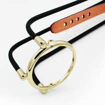 45mm lengthened cowhide pool table slide American black eight table ball track Black eight snooker table slide