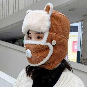 【骑车防风】秋冬新款雷锋帽