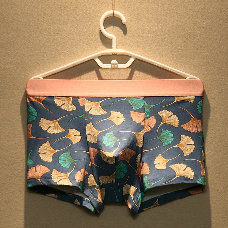 Men's underwear modal cotton boxers pure cotton thin section breathable and comfortable boxer shorts personality trend underwear