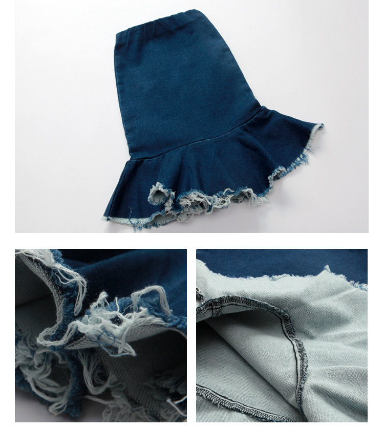 Jupe fillette FREE LIVING en toile - Ref 2053291 Image 20