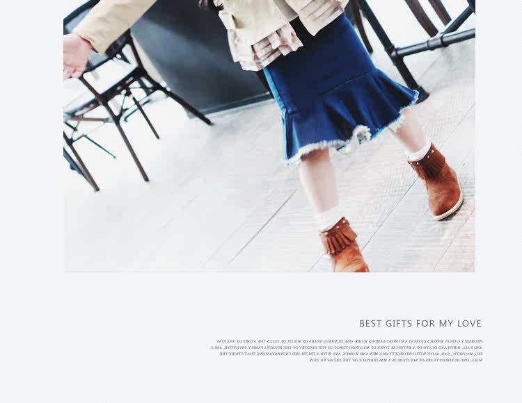 Jupe fillette FREE LIVING en toile - Ref 2053291 Image 11